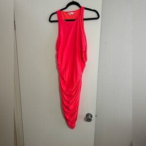 NWOT Good American Ruched Sleeveless Dress